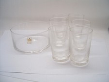 Set in cristallo composto da 6