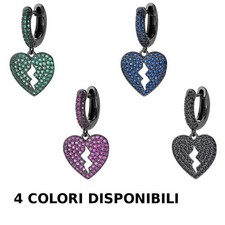 Mono Orecchino Cuore Decorato