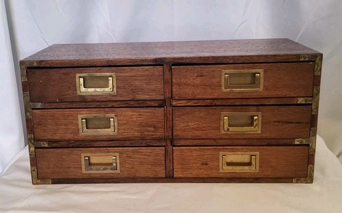 Vtg mele wood drawers - mele, drawers,velvet