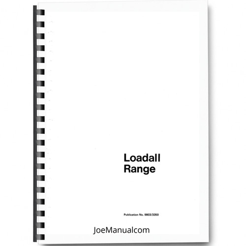 Jcb loadall range machine - loadall,