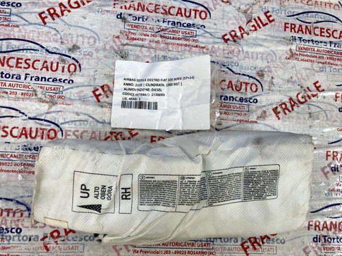 Airbag sedile destro - fiat, 500