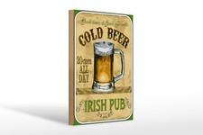 Insegna legno birra - in,