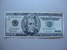 BANCONOTA DA 20 DOLLARI -