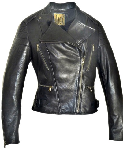 Giubbotto pelle donna moto - pelle,