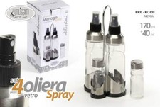 SET OLIERA INOX MENAGE 4 PEZZI