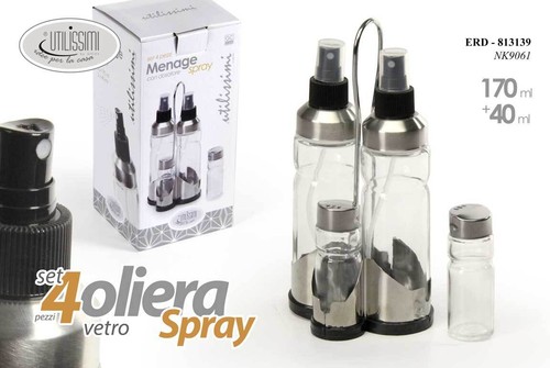 Set oliera inox - oliera, 4