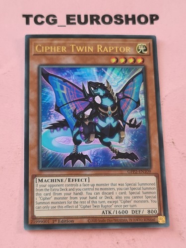 Cipher twin raptor - twin, yugioh