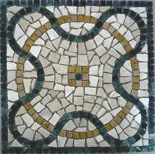 INGROSSO: Rosone Medaglione Rivestimento Mosaico Marmo 40cm. Altri in negozio!