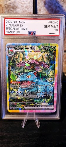 Pokemon venusaur sar signed - sar,