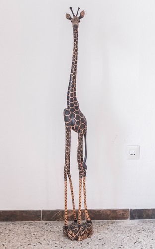 Giraffa legno africano