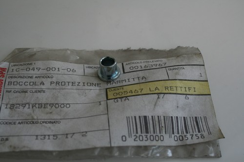 Boccola protezione marmitta