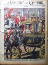 La Domenica del Corriere 19 Marzo 1950 Annarella Bracci Himalaya Petacci Merchi