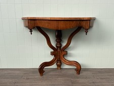 Antica Consolle Da Ingresso In Noce Epoca Fine 800