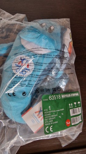Trudi peluche delfino ionios - peluche,
