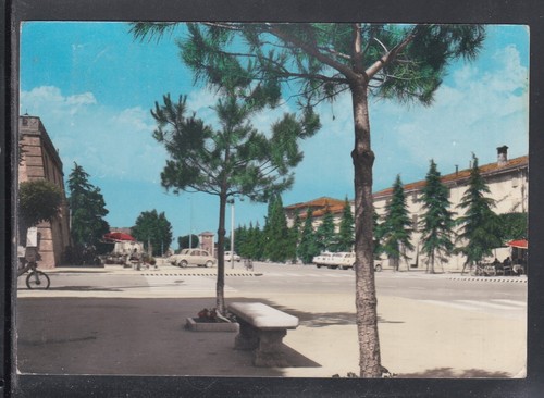 Cartolina rubiera piazza xxiv - rubiera,