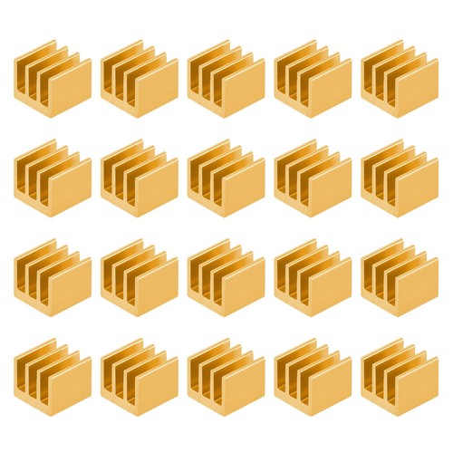 7x7x6mm dorato termico - 7x7x6mm,