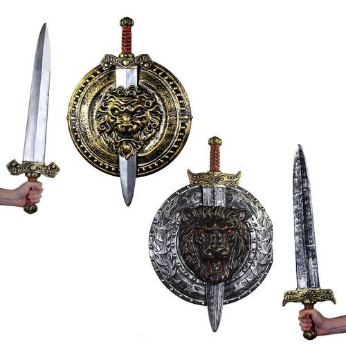 Spada scudo oro - spada, argento