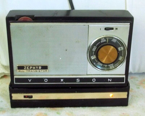 Voxson zephyr versione 1964 - zephyr, 1964.