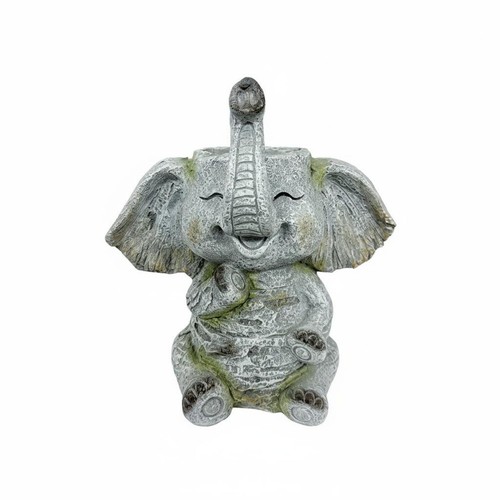 Vaso grigio stile rustico - vaso,