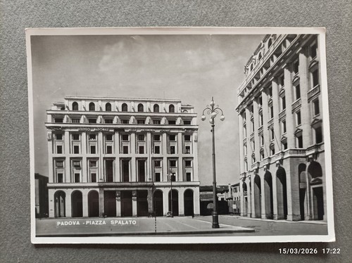 Cartolina padova piazza - padova,