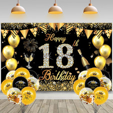 18 Anni Decorazioni Festa Oro