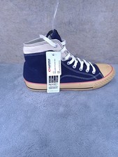 Superga Sports Shoes Men's Denim Lace-up Closure Sz 41 Navy Blue