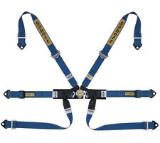 Cinture imbracatura di sicurezza FIA Sabelt Formula Silver 6 punti blu racing rally alluminio