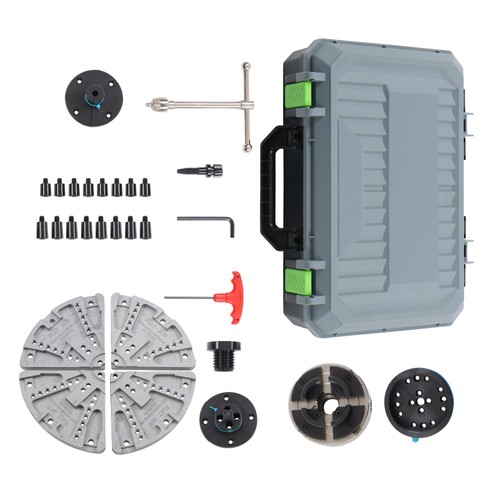 Set mandrino tornio legno - , 4