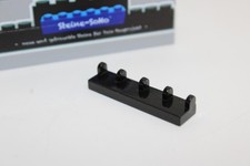 Lego (c) 1x Piastra Snodata 1x4 - 4504 - Nero - Cerniera Pieghevole Giunto - Cerniera