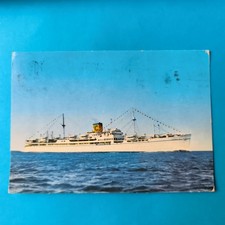 NAVE MSC CROCIERE ANNA C CARTOLINA A COLORI VIAGGIATA