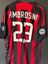 Ambrosini Milan match worn