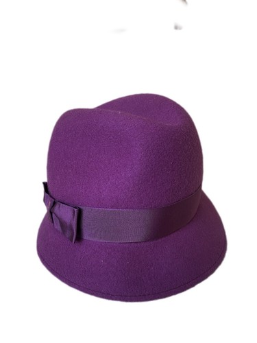 Cappello borsalino viola nuovo - viola,