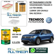 TAGLIANDO 3 FILTRI OLIO