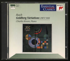 SONY cd CHARLES ROSEN goldberg variations bwv 988 BACH