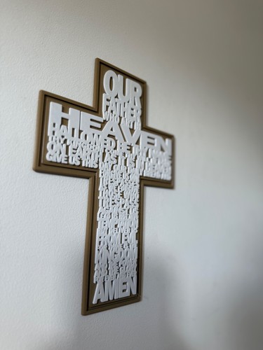 Croce preghiera del signore - preghiera, 30