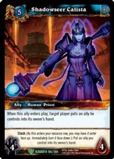 Shadowseer Calista - War of the Elements - World of Warcraft TCG