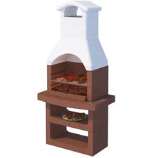 Barbecue beton carbone - beton,