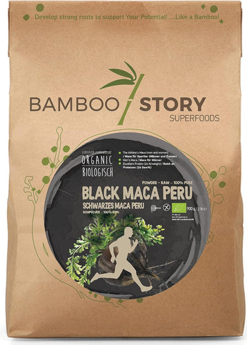 Maca nera 100 peruviana - nera, 100%