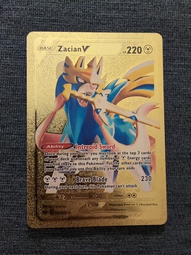 Pokemon gold foil - card, fan