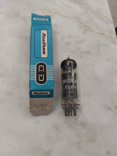 El84 rectron valvola nuova - el84,