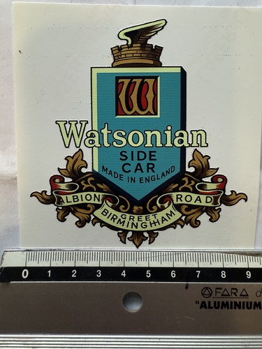 Watsonian sidecar scivolo
