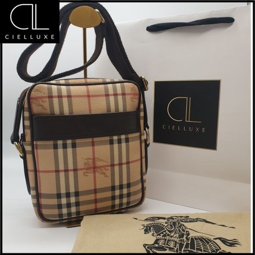 Burberry check messenger bag - burberry,
