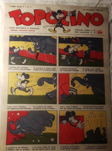Poster manifesto topolino - poster/manifesto, nr