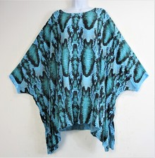 Plus Misura Lagenlook 100% Viscosa Kaftano Stile Top Largo Per 24-32