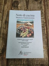 Note Di Cucina Musica E Gastronomia Fondazione Bracco - F28