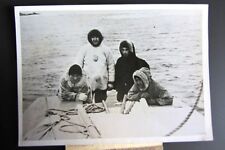 Foto originale AVIATORE JIMMY MATTERN CERCA LEVANEWSKY ALASKA ESKIMO ESQUIMAUX