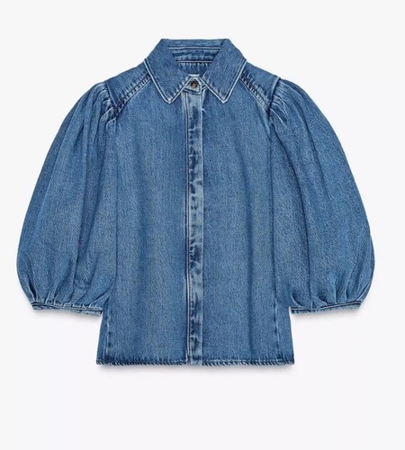 Blusa zara collection - blusa, denim