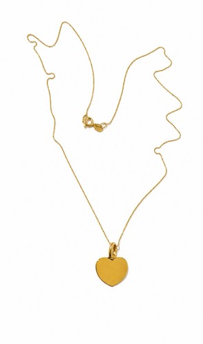 Collana catenina 45cm oro - collana,