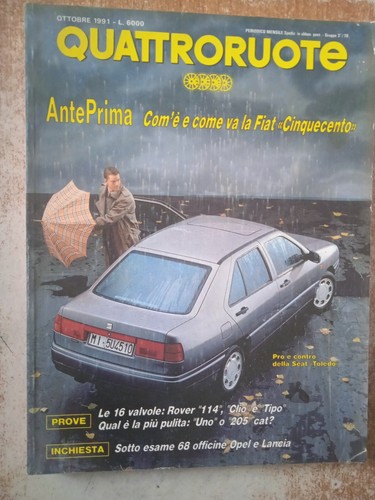 Rivista quattroruote 432 - rivista,