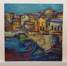 Dipinto Quadro Paesaggio Olio